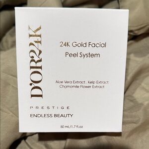 D’or24K Gold Facial Peel System NWT!!